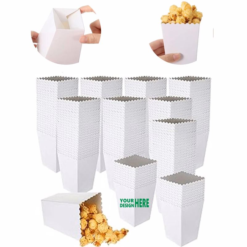 Customizable Food Grade Popcorn Carton