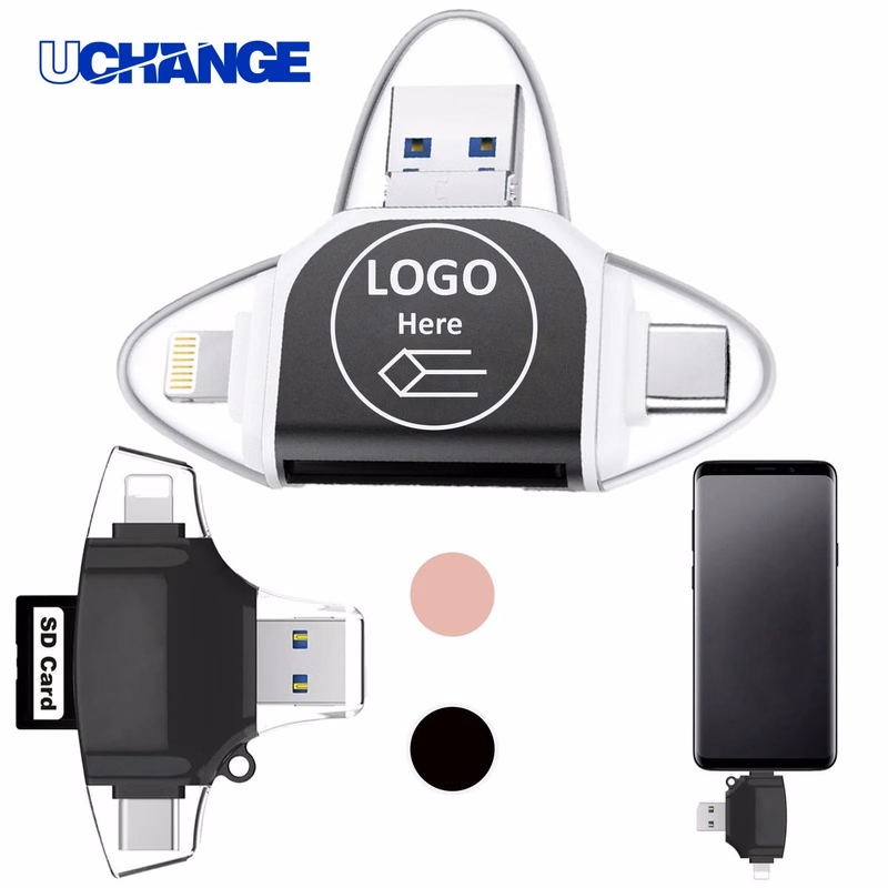Multi Port Four In One Card Reader