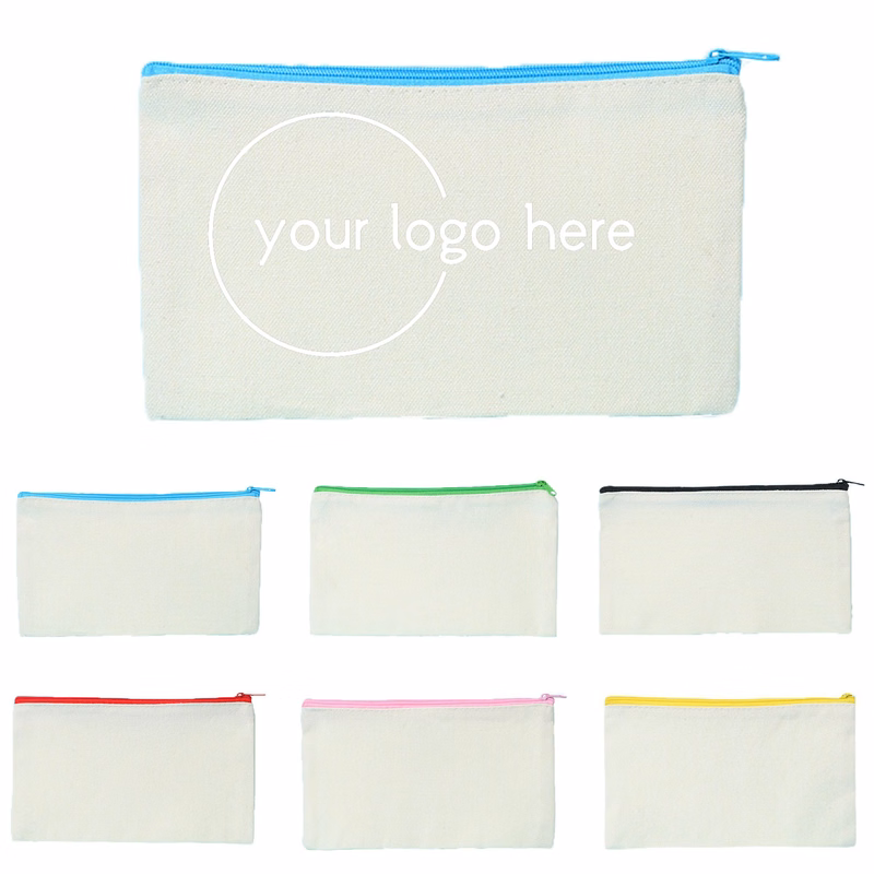 Multipurpose Canvas Zippered Bag