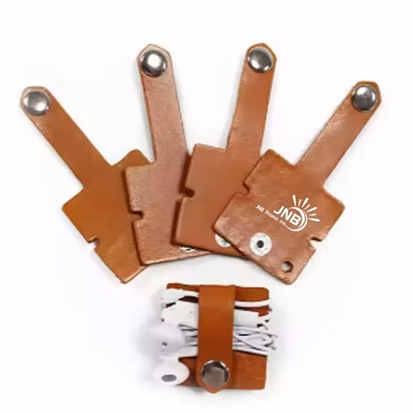 Leather Earphone Cable Ties