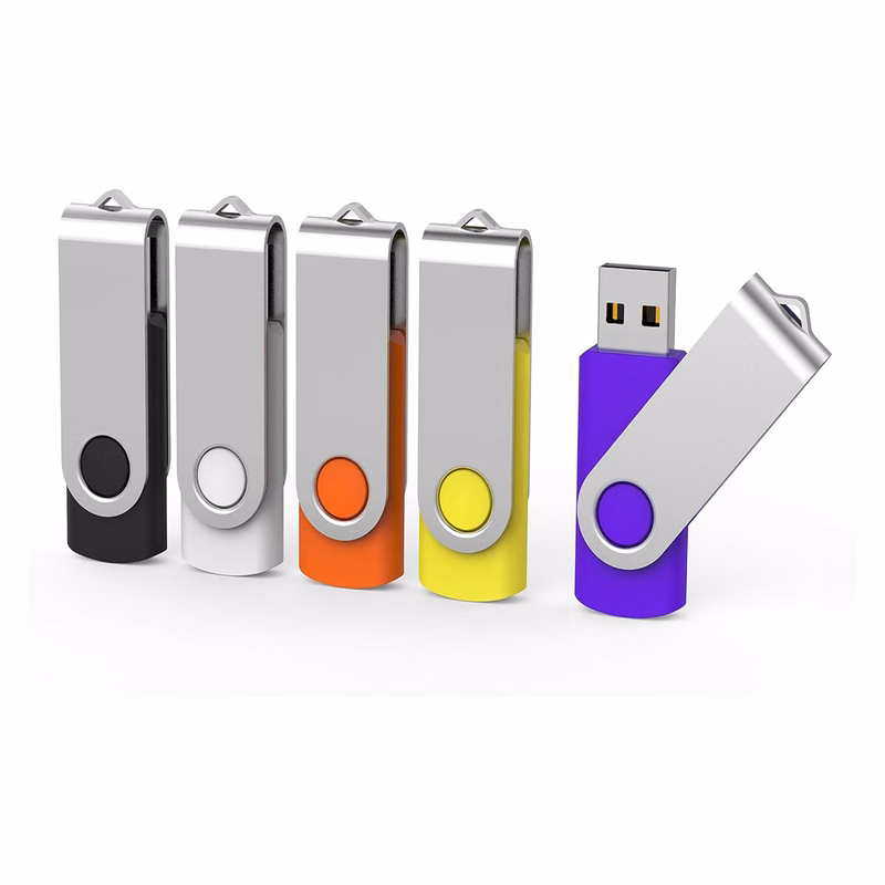 8G Rotating Custom USB Drive
