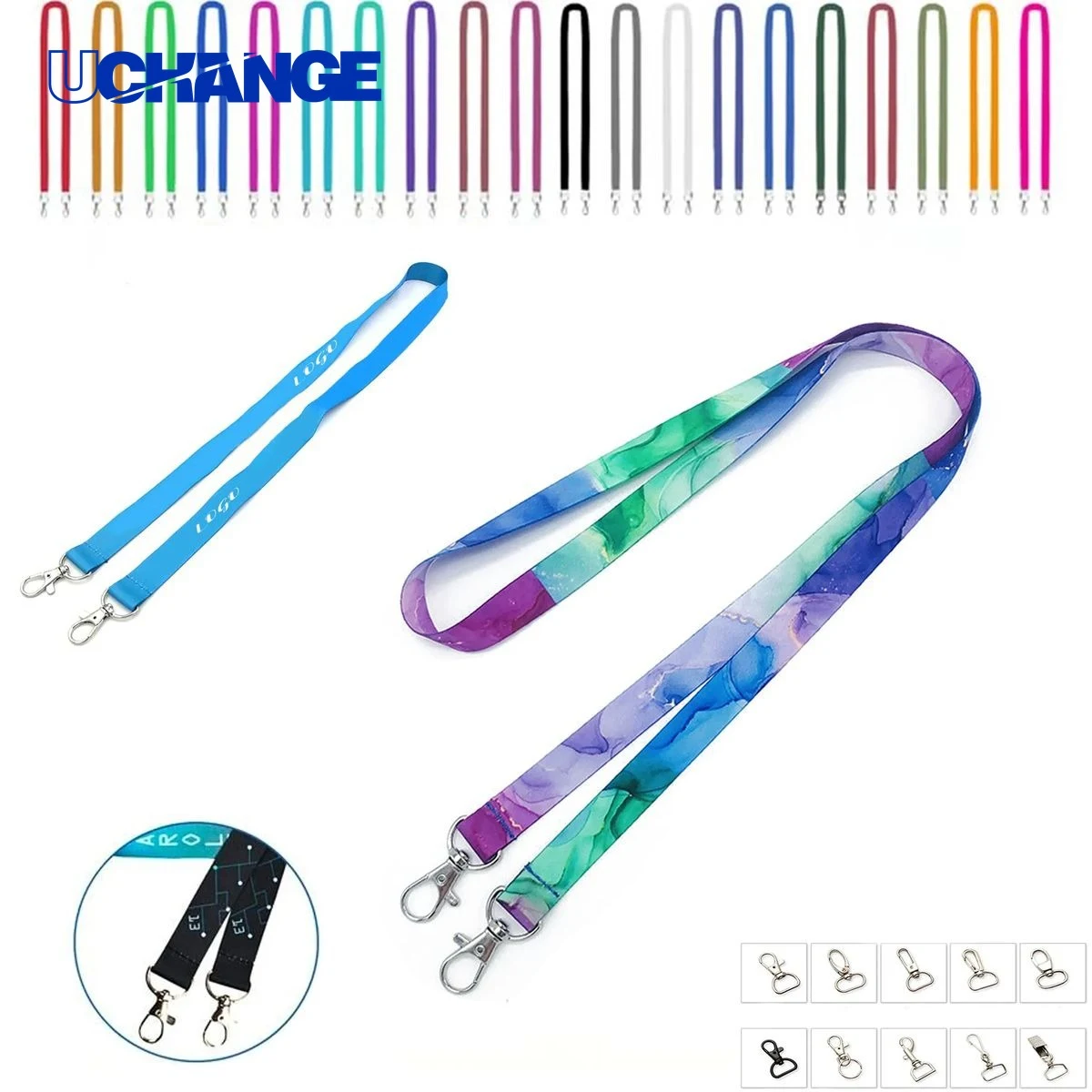 Double Ended Dye Sublimation Custom Lanyard 1