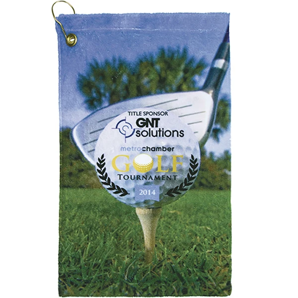 Microfiber Velour Golf Towel 15 x 22 1