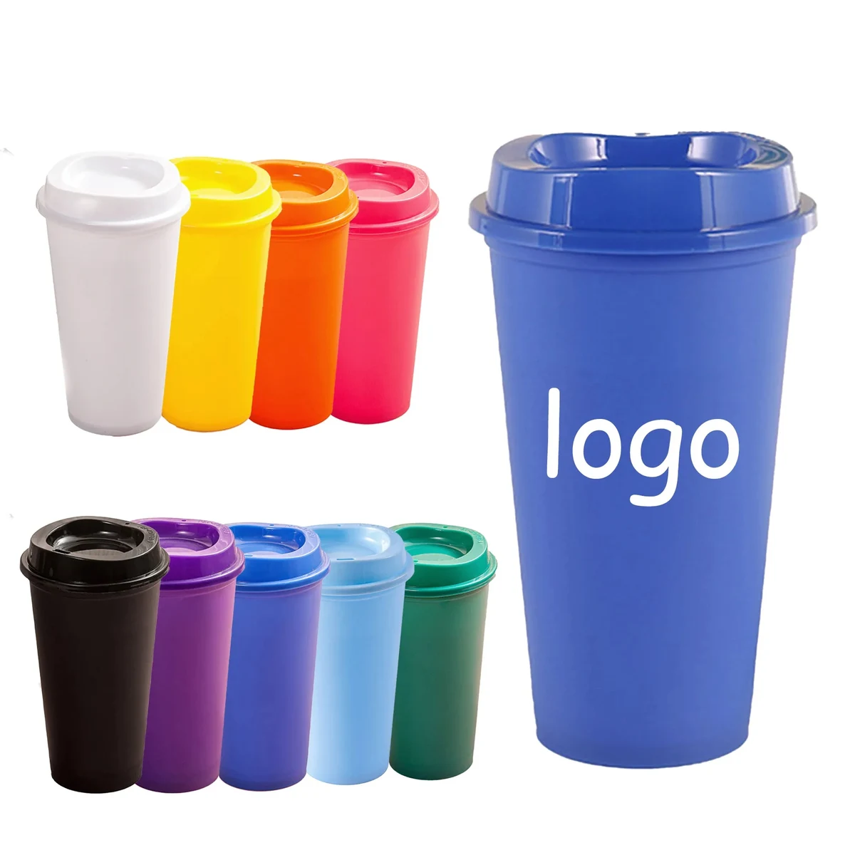 MOQ 30 PP Coffee Cup with Lid Suitable Party Drink16 oz 1