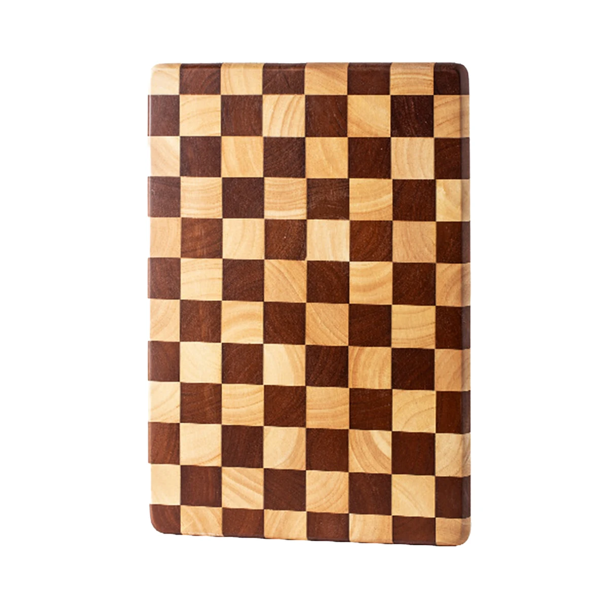 Checkerboard Wood Cutting Board 1
