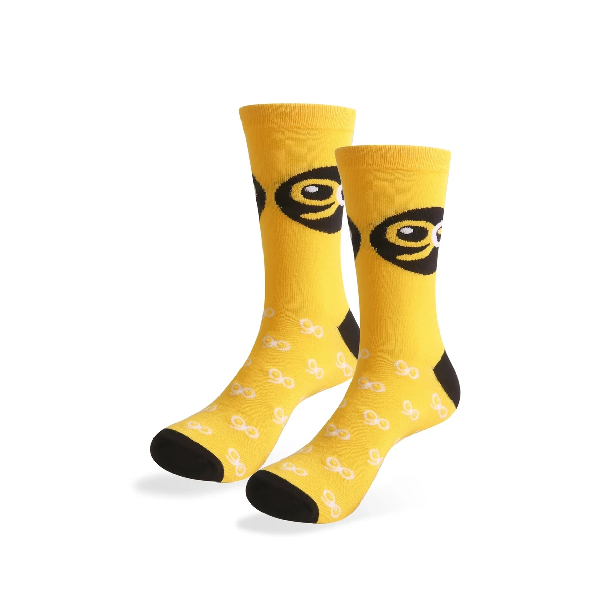 Crew Custom Pattern Woven Bamboo Socks 1