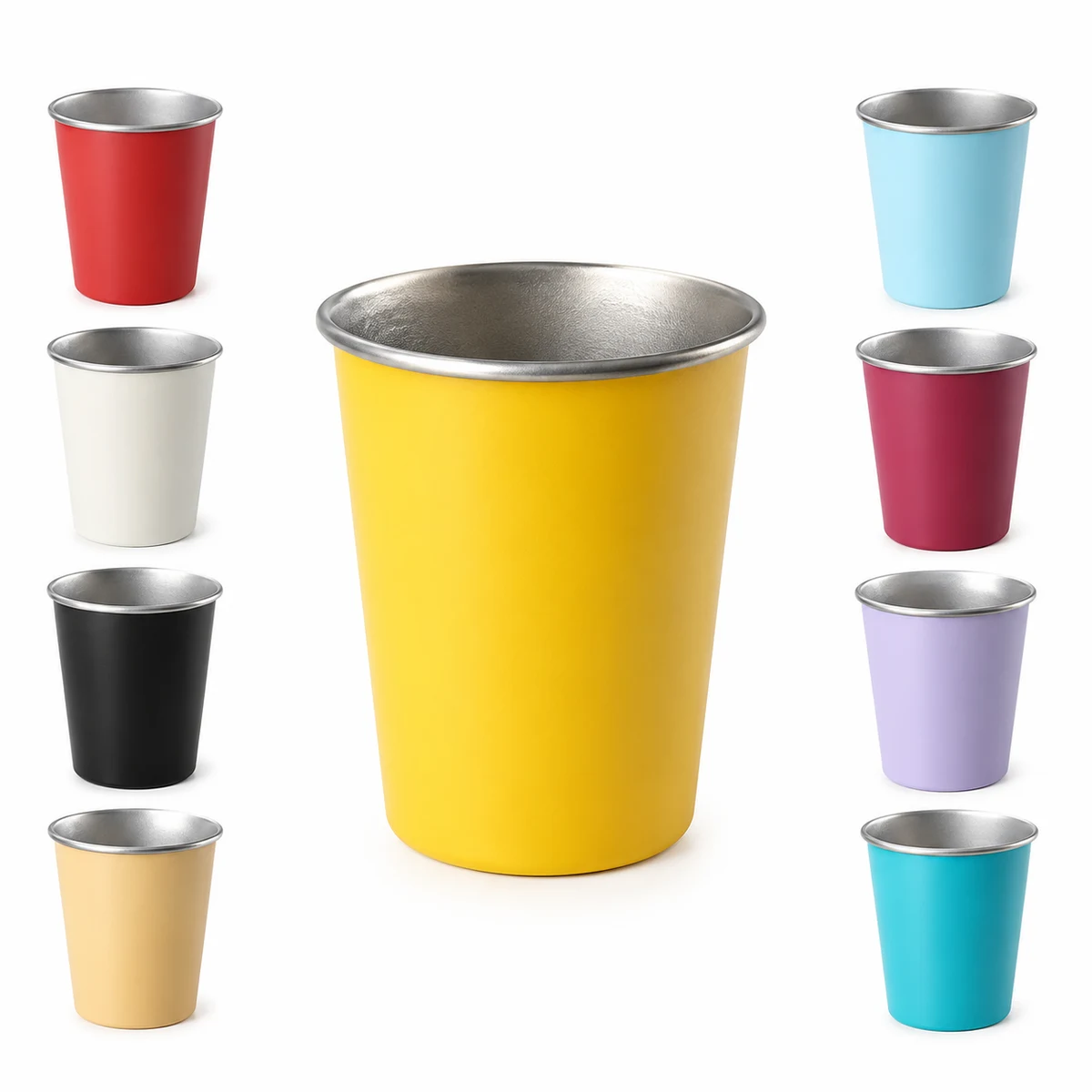 Travel Multicolor 18/8 Stainless Mug 1