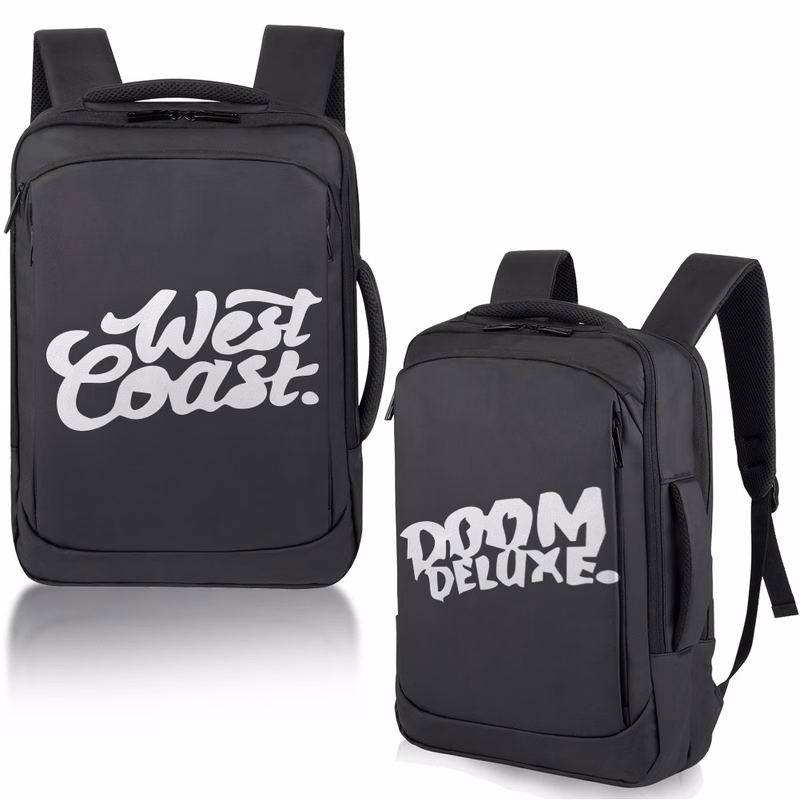 Convertible Pu Leather Backpack for Laptop