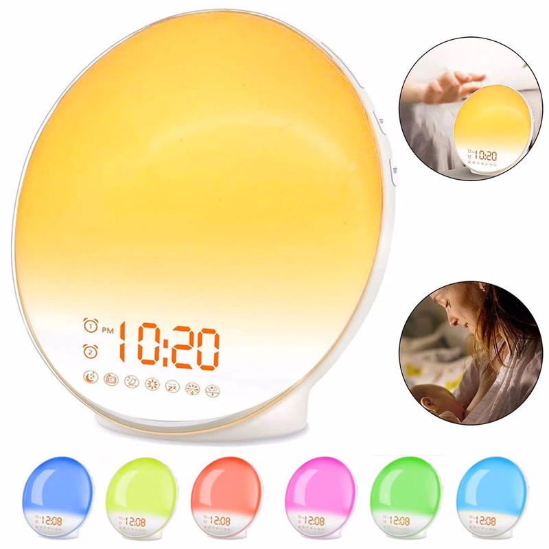 Wake Up Light Sunrise Alarm Clock for Kids