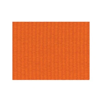 Solid Orange "V" Neck Ribbon with Clip, 7/8" wide 1