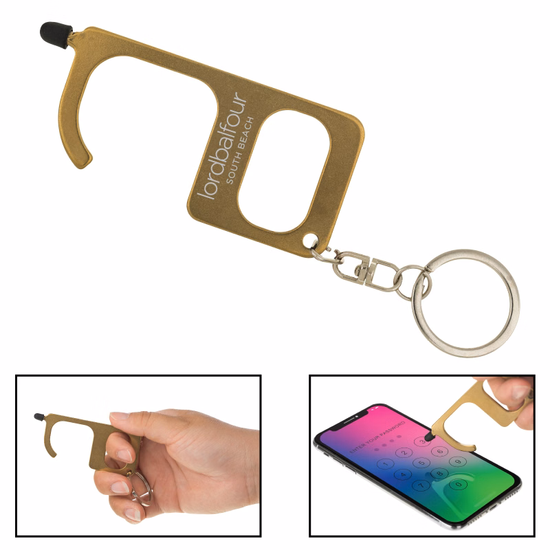 Clearance! Sanitary Touchless Door Opener Tool w/Stylus Tip