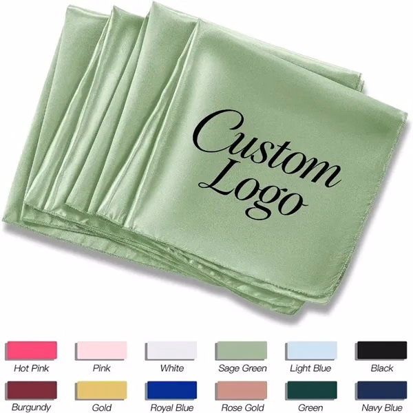 30x30cm Wedding Satin Napkin for Events, Gifting and Everyday Use