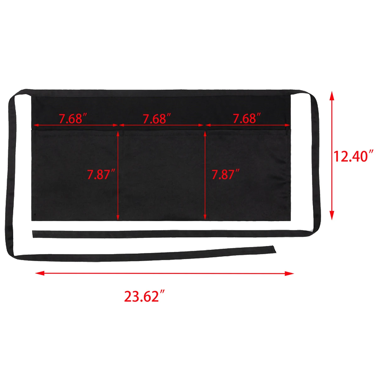 Short Apron For Waitress With Pockets MOQ 20 1