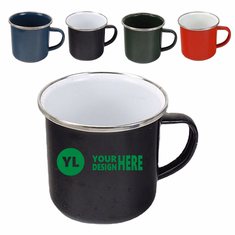 Portable Enamel Outdoor Beverage Mug