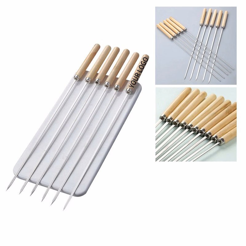 Durable Stainless Steel Grill Skewer for Meats