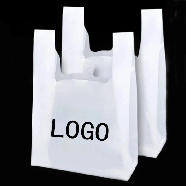Plastic T-Shirt Shopping Bags- Medium 1
