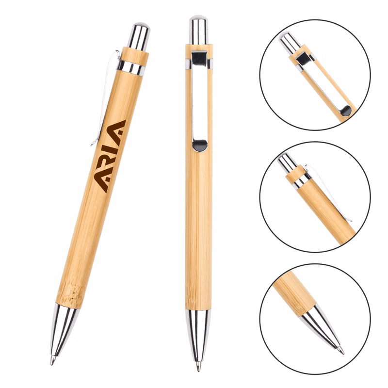 Customizable Sustainable Writing Bamboo Pen