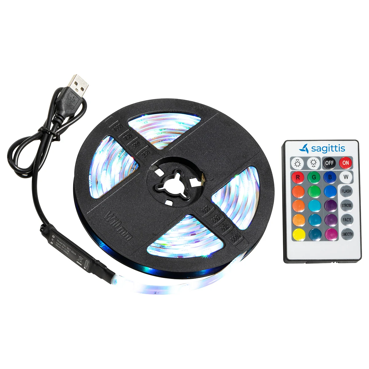 Gig 9.8 ft. 90-LED Light Strip with Remote Control 1