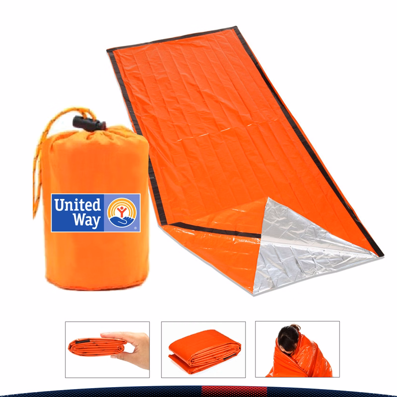 Orange Emergency Sleeping Bag