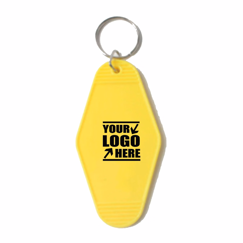 Diamond Shape Plastic Key Tag