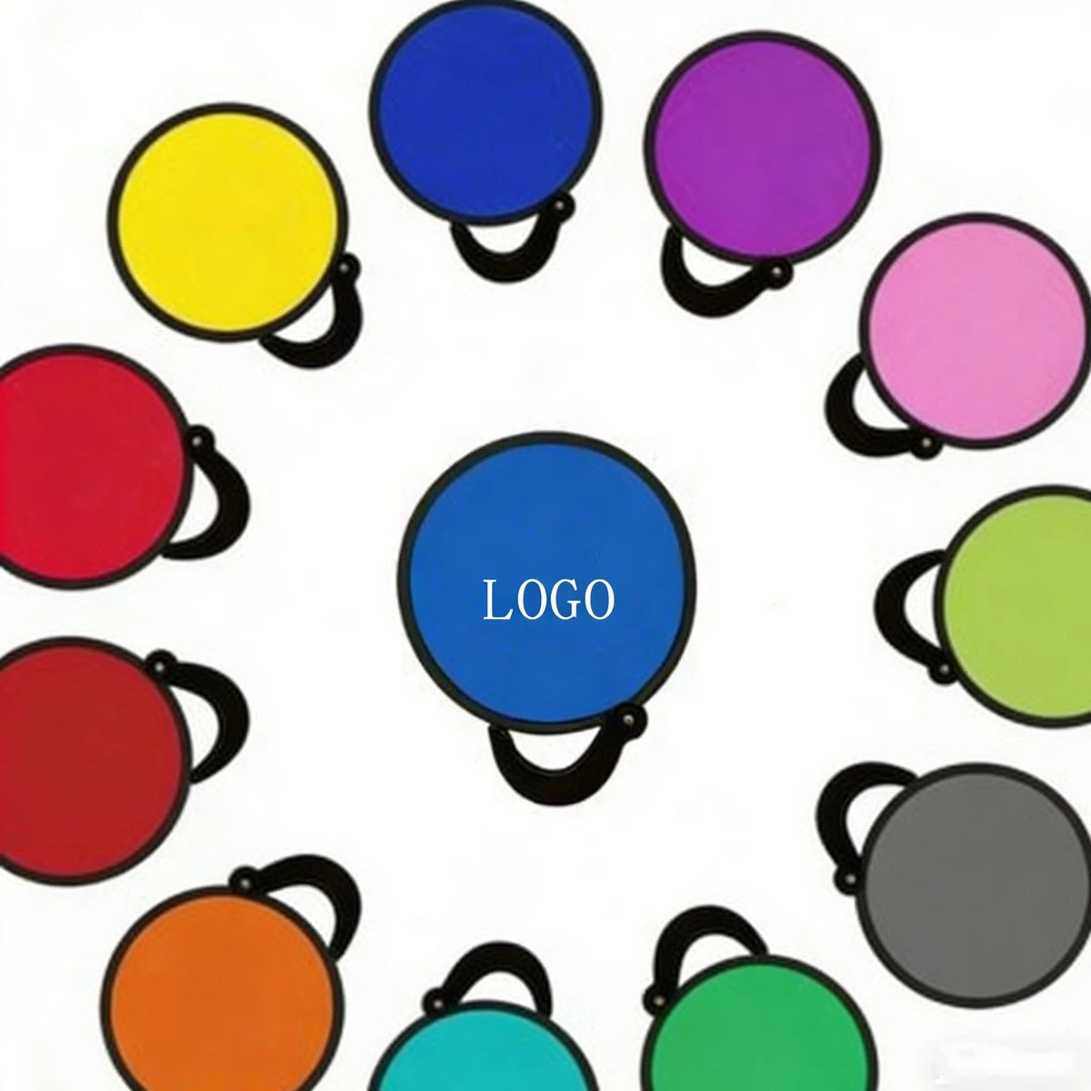 Nylon Folding Travel Fan 1