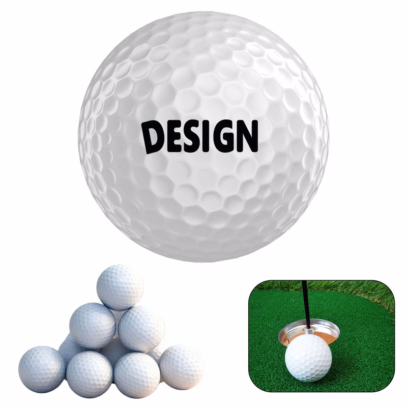 Personalized Golf Balls 2 Piece Surlyn Cover