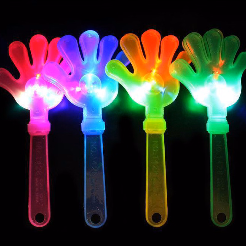 Portable Palm Shape Plastic Luminous Pat Light