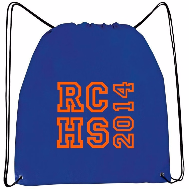 Water Repellant Drawstring Backpack (16"x18")