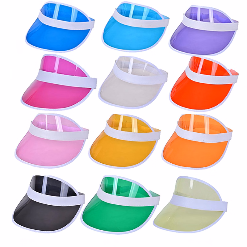 PVC Clear Sun Visor Cap