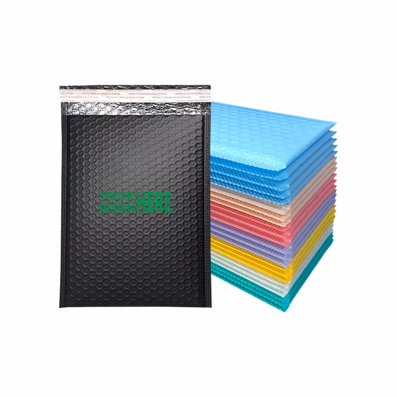 Multi-Colored Bubble Self-Adhesive Courier Bag