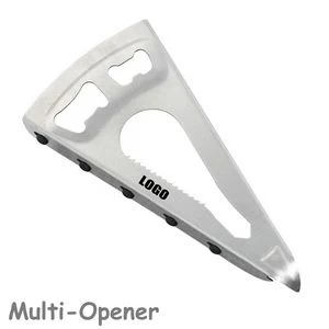 Multifunction V Shaped Stainless Steel Bottle Opener 1