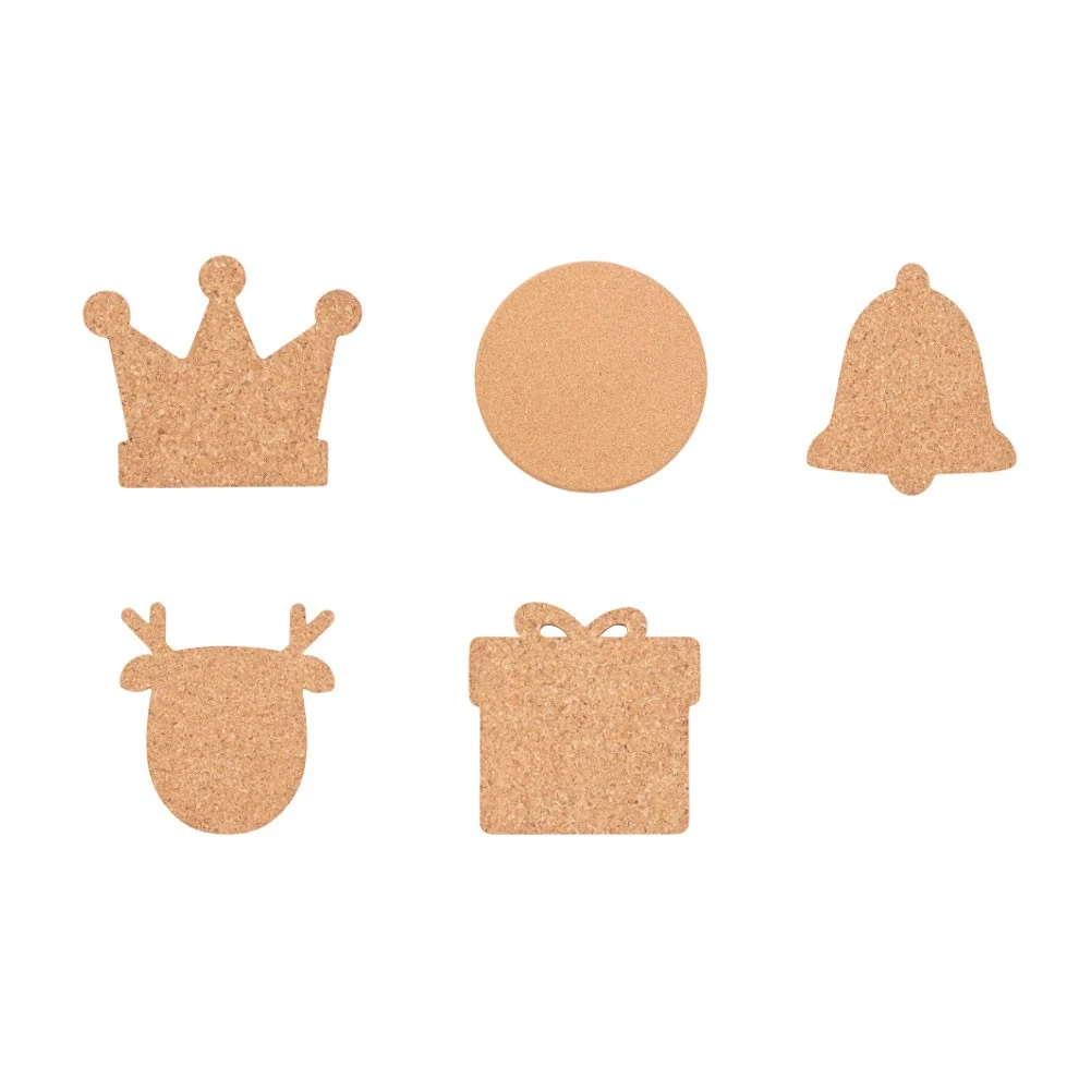 Engraving Blanks Crown Shape Cork Coaster 1