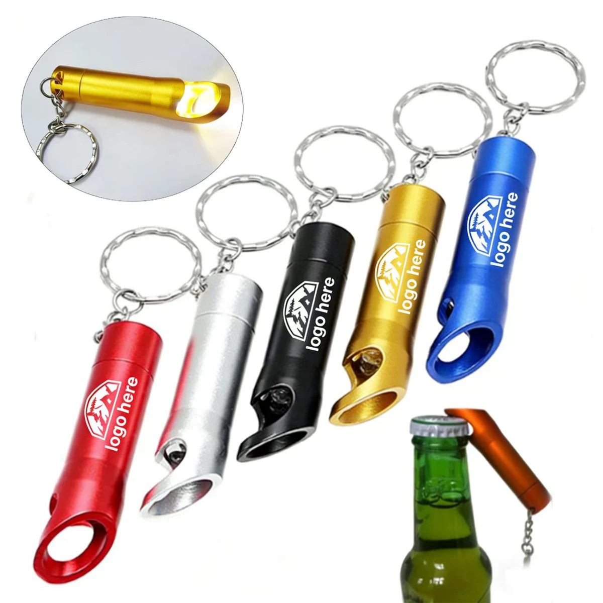 Compact Keychain Torch Light 1