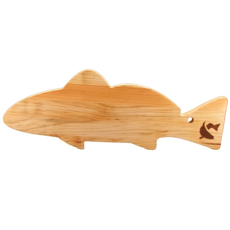 Wood Cutting Board - Fish 1
