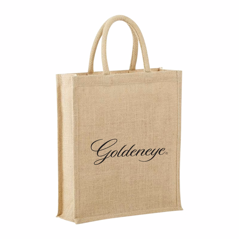 3-Bottle Jute Tote