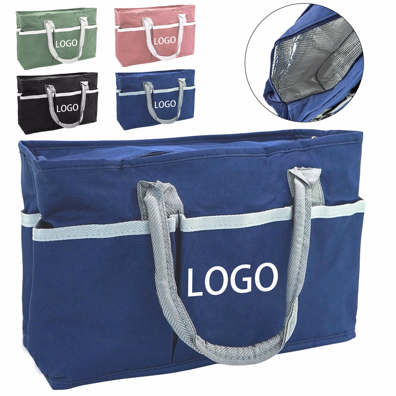 Insulated Reusable Lunch Bag with Handle