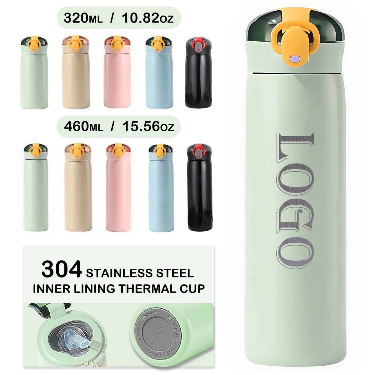 Corporate gift-grade high-end stainless steel thermal cup 1