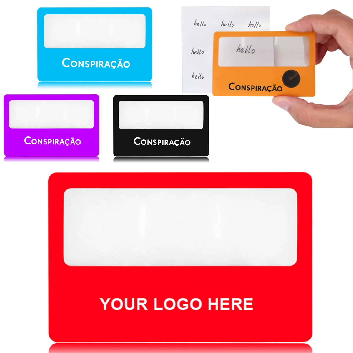 Card Size Bookmark Magnifier 1