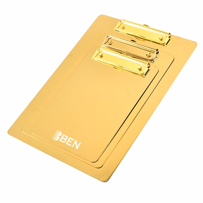 Metalline writing clipboard