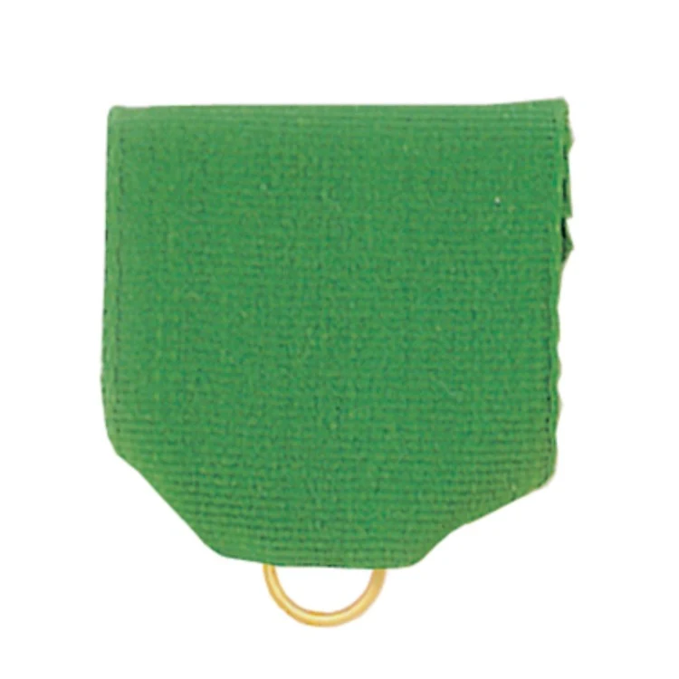 Solid Green Pin Drape Ribbon with Jump Ring 1