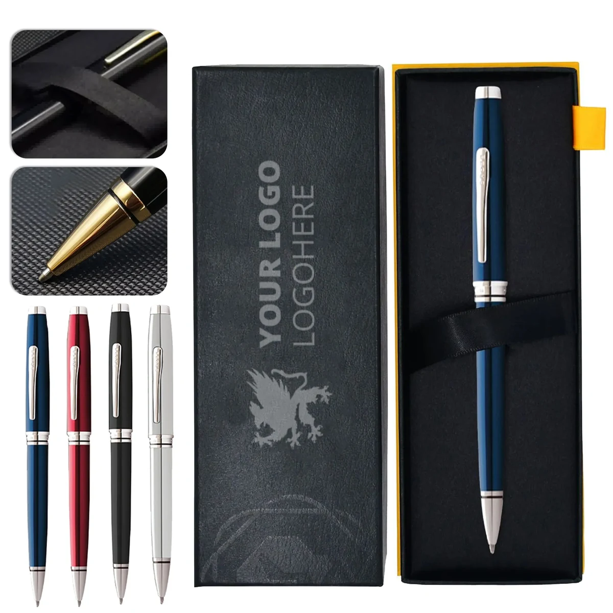 Metal Twist Signature Ballpoint Pen 1