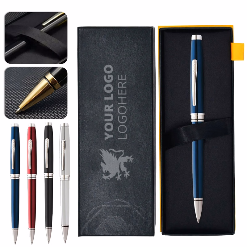 Metal Twist Signature Ballpoint Pen