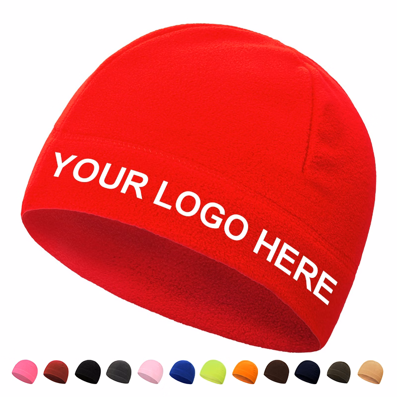 Fashionable Soft Warm Fleece Beanie