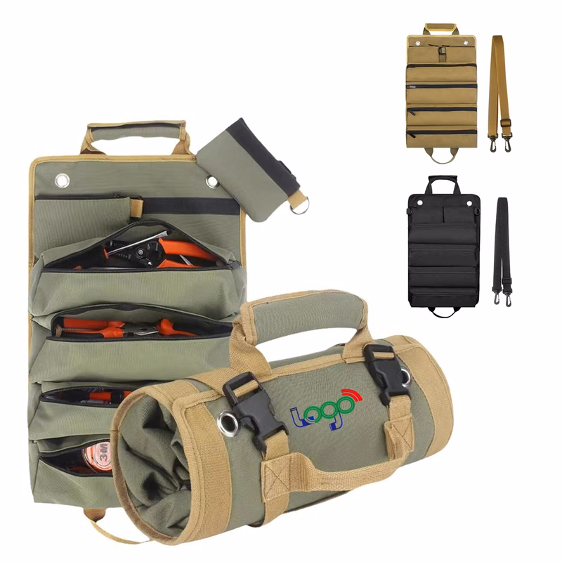 Heavy Duty Roll Up Tool Bag MOQ 10pcs