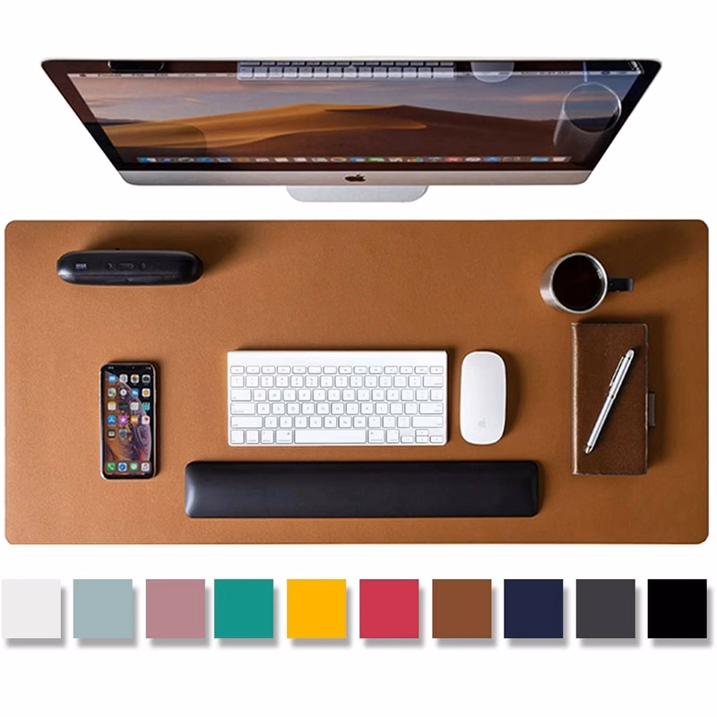 Leather Desk Pad Protector Mouse