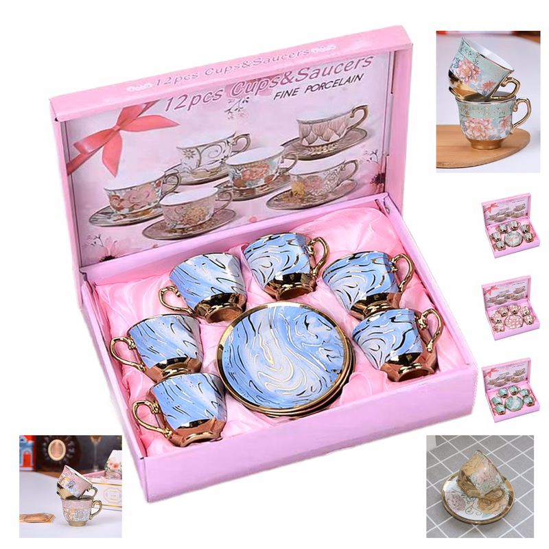 Luxury Ceramic Cup And Saucer Set