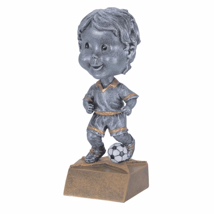Soccer, Male Bobble Head Figure