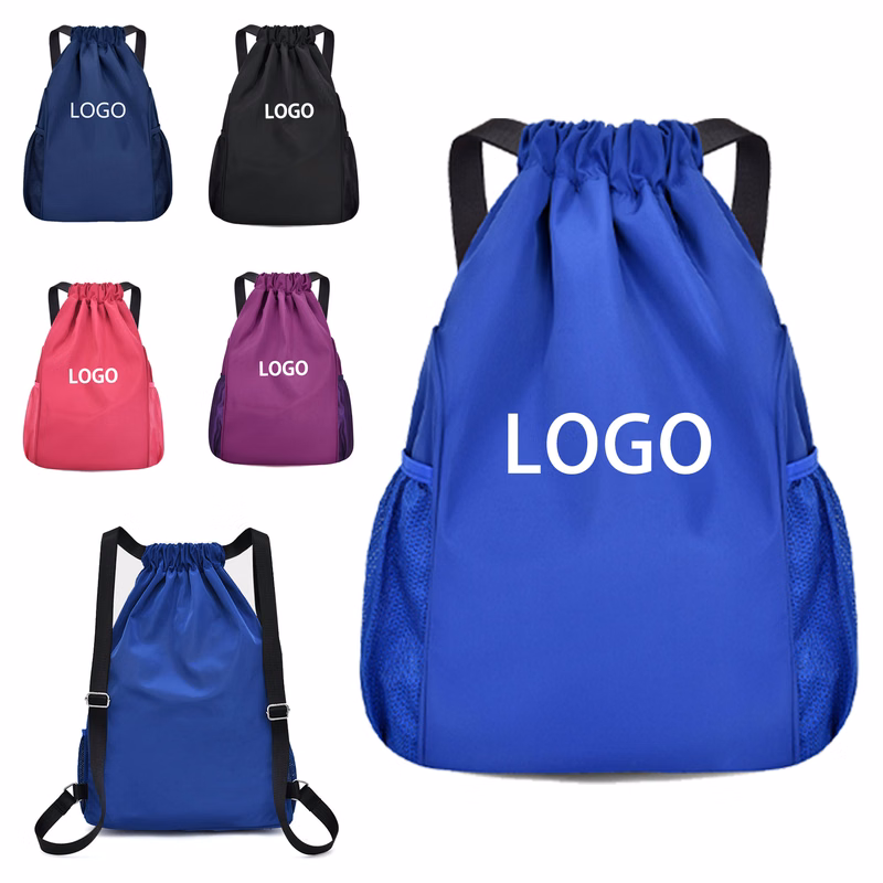 Outdoor Waterproof Large Capacity Sports Drawstring Backpack
