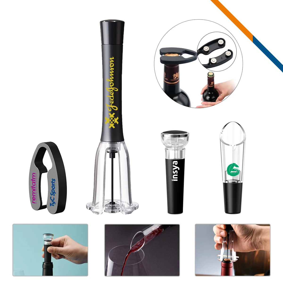 Tasia Wine Opener Set 1