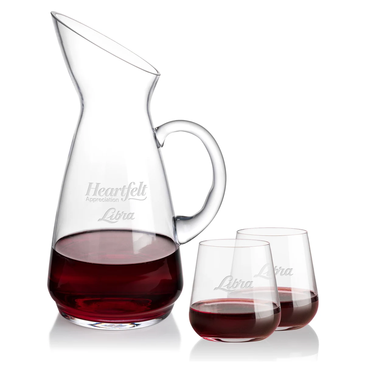Taroni Carafe & Howden Stemless Wine 1
